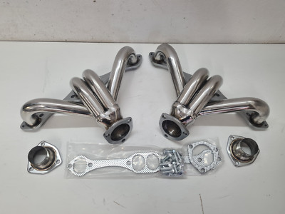 Auspuffkrümmer Smallblock Chevy , Block Hugger, Edelstahl, Chevrolet