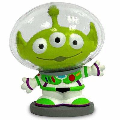 Space Alien Remix Buzz Lightyear Pvc Key Ring Keychain Toy Story