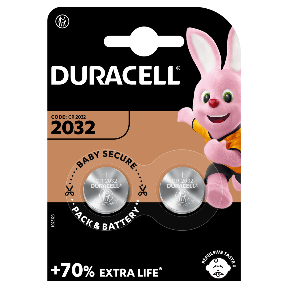 Duracell Batterie 2032 3V Blister da 2 pz. - Immagine 10