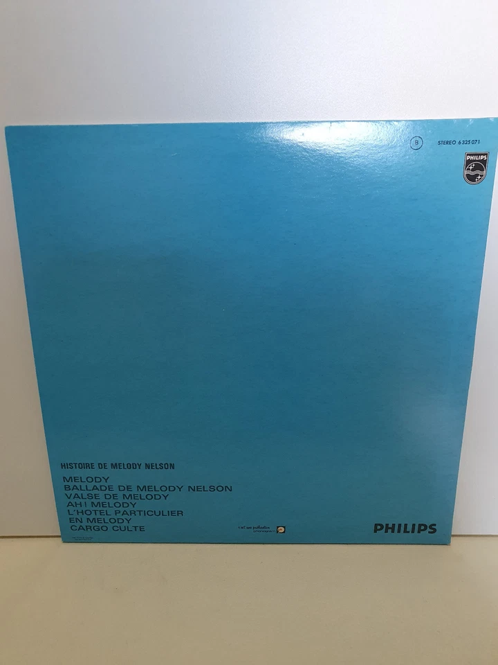 LP 33T SERGE GAINSBOURG HISTOIRE DE MELODY NELSON FRENCH 70'S NM+ TOP CONDITION! - Photo 2/4