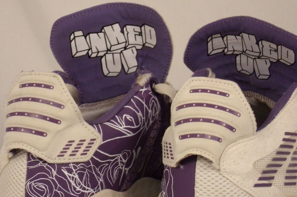 Adidas Dame 6 Weber State Basketball Shoes Tech Purple Men’s Size 7.5 - Image 3 of 4