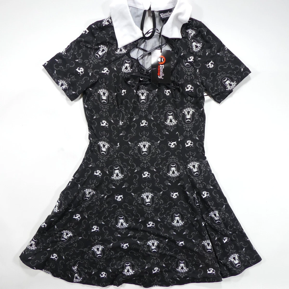 Black clearance skull dress