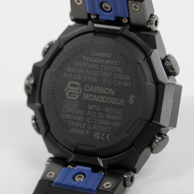 CASIO G-SHOCK MTG-B2000B-1A2JF Analog & Digital Quartz CASIO G-SHOCK MTG-B2000B-1A2JF Analog & Digital Quartz