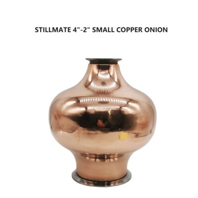 Stillmate Pure Copper Onion/Helmet 4''-2''/23cm to build your own pot stills