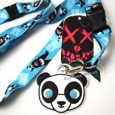 Suicide Squad Panda Man Lanyard Key Chain Key Leach ID Holder Dc Comics New