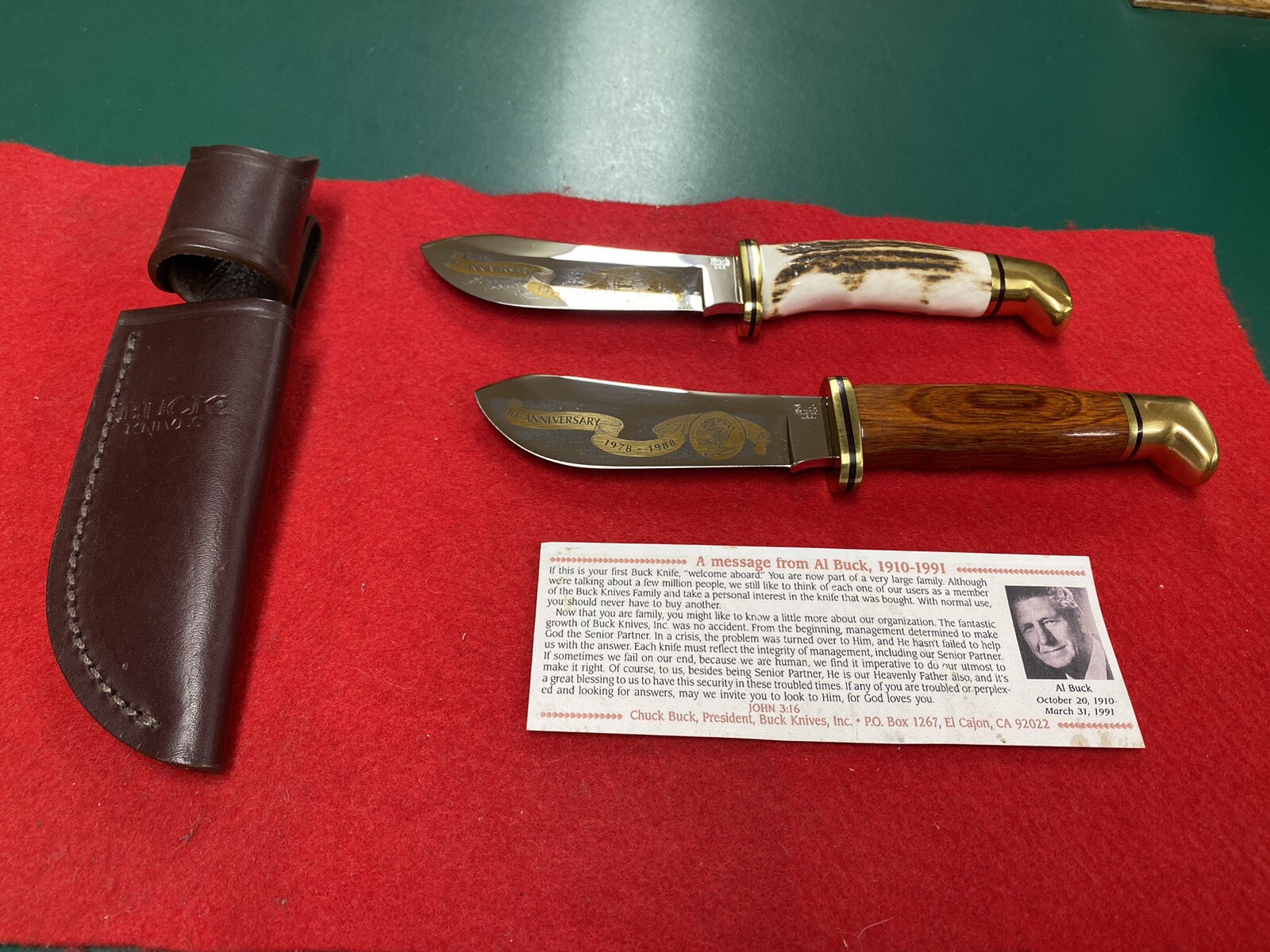 Buck 103 Skinner 10th Anniversary (19781988) Knives eBay