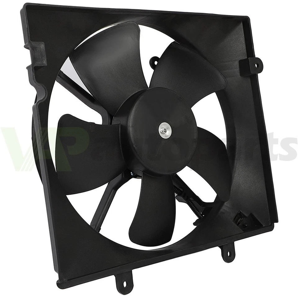 Conjunto de ventilador de refrigeración del radiador del motor para Kia Sedona 600840 2002-2005 lado del conductor Foto 4 de 4