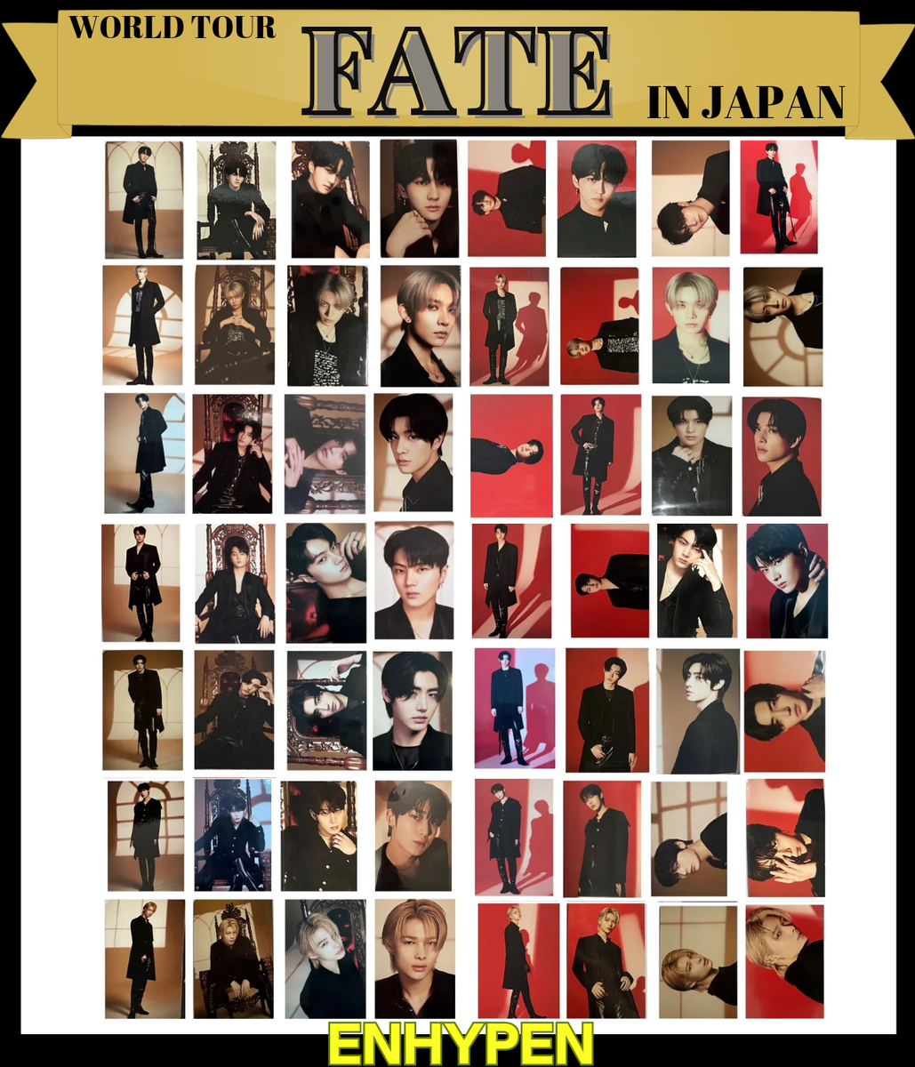 ENHYPEN FATE WORLD TOUR JAPAN 2023 Trading Card EN- MD Photo ENHYPEN FATE WORLD TOUR JAPAN 2023 Trading Card EN- MD Photo