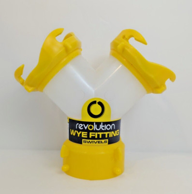 Camco 39629 Revolution Translucent Wye Fitting -Connects Two Sewer Hoses with