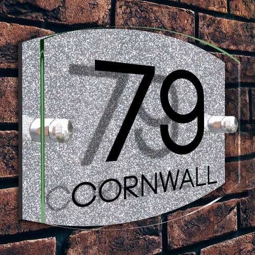 House Number Plaques Personalised Door Numbers Door Signs Custom Number Plate - Picture 49 of 58