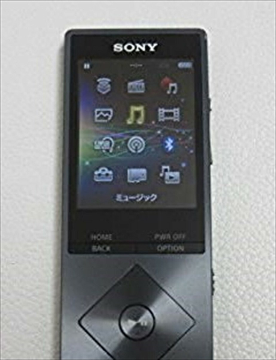 Sony Walkman A20 Series 16g High-resolution Sound Charcoal Black