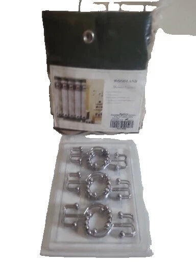 Cortinas de Ducha De Tela Marrón Patchwork