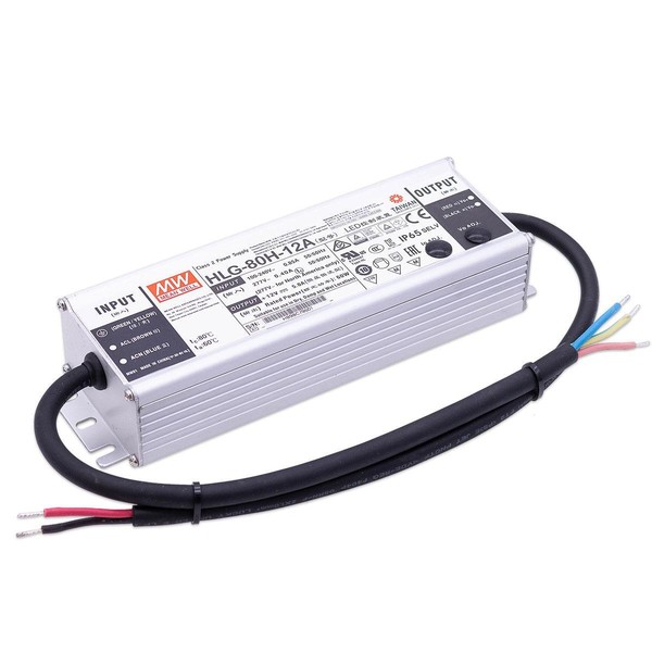 Mean Well HLG-80H-12A Led Netzteil 60W 12V 5A IP65 Schaltnetzteil Cv-image