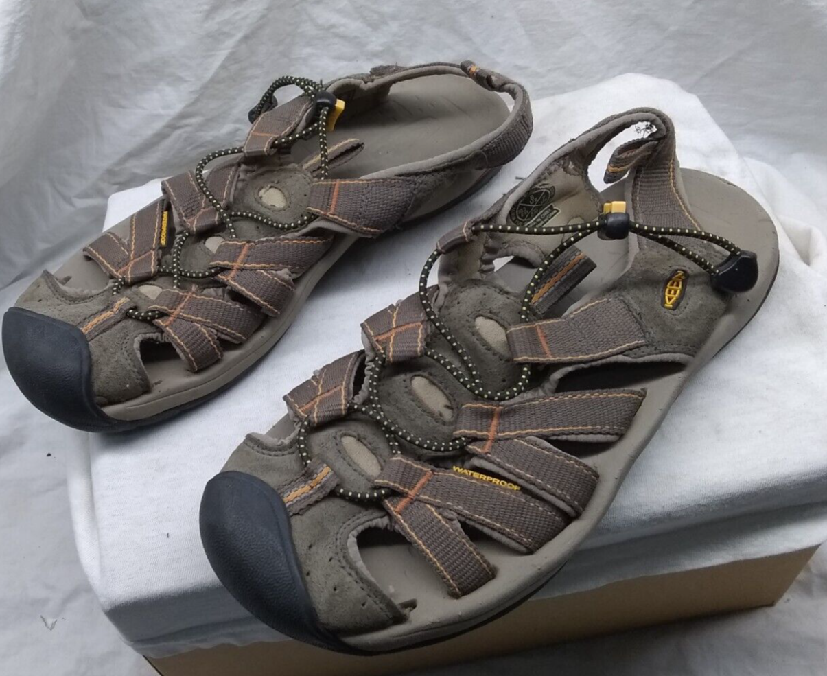 Keen scarpe donna escursionismo acqua sandali grigio impermeabile 1126 BOBD taglia 8 utilizzabili