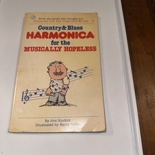 Country  Blues Harmonica For The Musically Hopeless John Gindick 1984