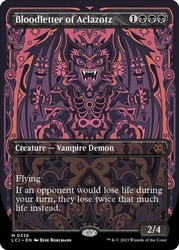 Bloodletter of Aclazotz (Borderless) #336 The Lost Caverns of Ixalan