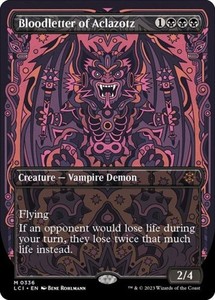 Bloodletter of Aclazotz (Borderless) #336 The Lost Caverns of Ixalan