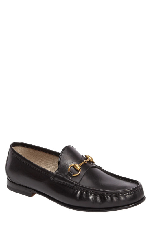 100% AUTHENTIC NEW MEN GUCCI ROOS BLACK HORSEBIT DRIVERS/LOAFERS UK 9.5/ US 10.5