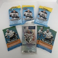 2020-21/2021-22/2022-23 Upper Deck Hockey Packs SP Parkhurst Lot Of 7 CROSBY NHL