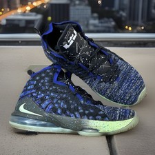 Nike Air Lebron XVII GS Sz 5.5Y Constellations Basketball Shoes BQ5594-407
