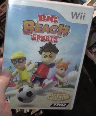 new sealed big beach sports nintendo wii