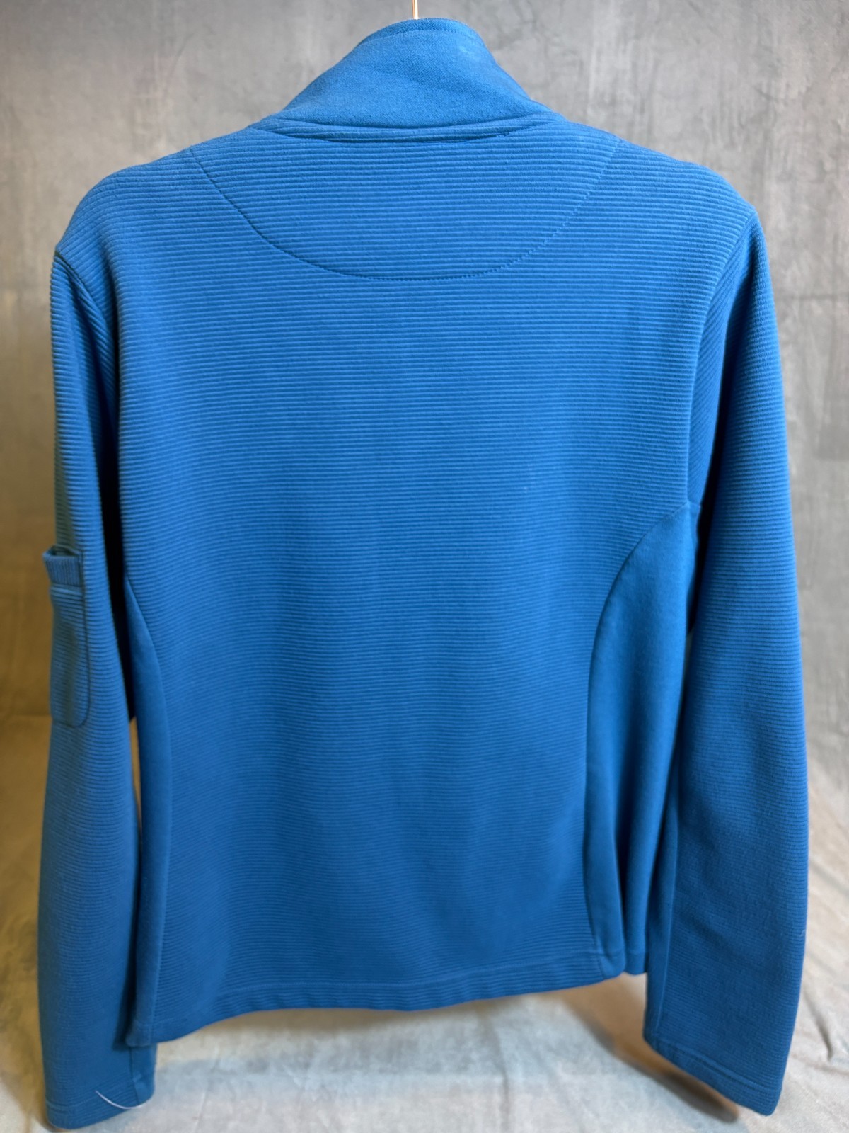 Straight Down Broadmoor Blue Pullover Womens 1/4 … - image 13