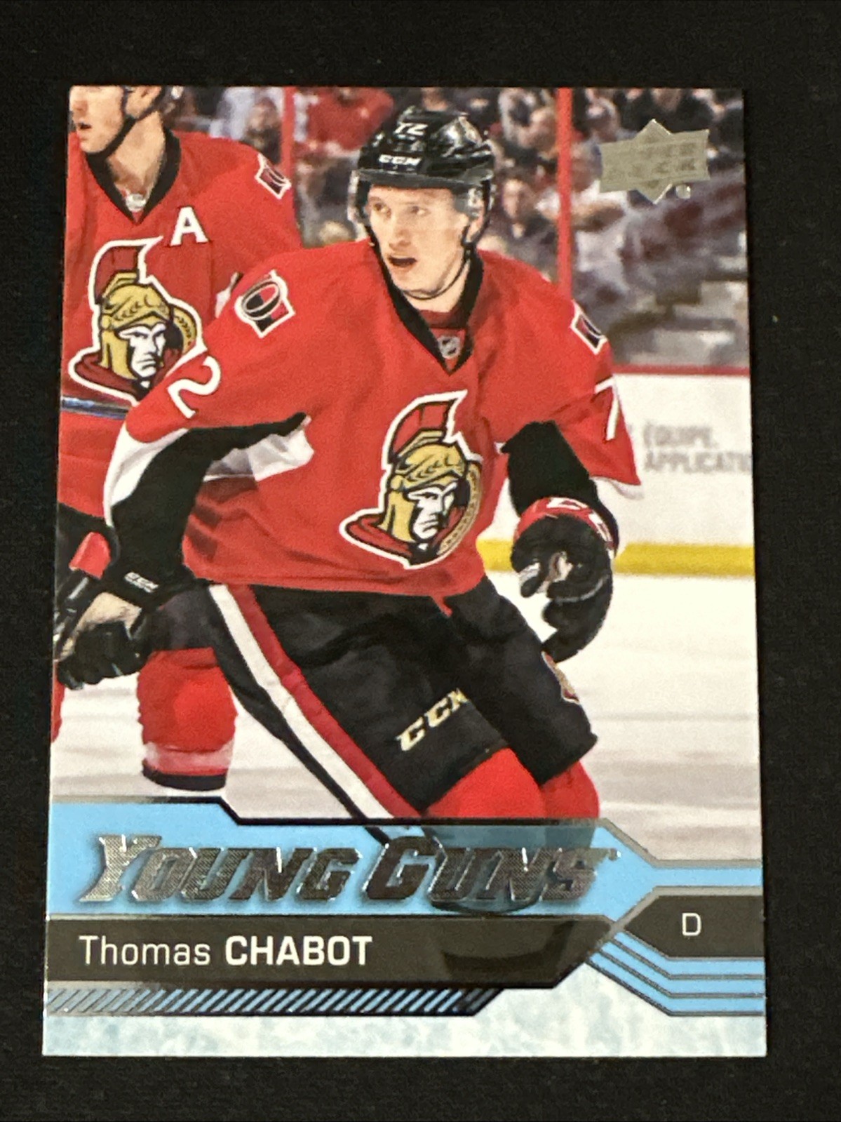 2016-17 Upper Deck Young Guns 488 Thomas Chabot Ottawa Senators