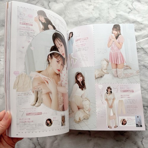 LARME 048 May 2021 Sweet Girly Hair Make-up &Women Kawaii Fashion magazine Japan - Picture 6 of 11