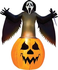 6ft Ghost Face Inflatable. Officially Licensed