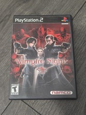 Vampire Night PS2 PlayStation 2 Complete CIB Tested Namco /W Registration