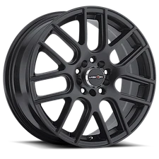 4 New 16x7 Vision 426H Cross Matte Black 5x105 5x115 ET38 Wheels Rims
