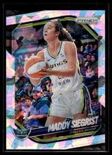 Maddy Siegrist 2025 Panini Prizm WNBA Ice Prizm Card #50