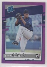 2020 Panini Donruss Rated Rookie Holo Purple Bryan Abreu #31 Rookie RC n1u