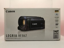 Boxed Canon Legria HF R67 Camcorder CMOS FULL HD 50FPS 57X Zoom - Wi-Fi