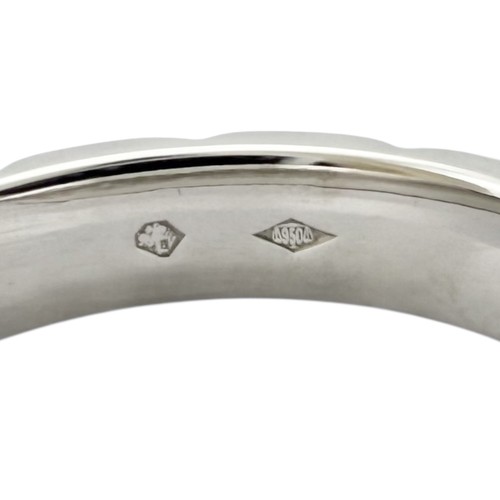 Chaumet Ring US 4 3/4 EU48 Pt950 Platin Torsade gebraucht - Bild 5 von 7
