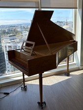 Late 1970s Burton Harpsichord, Just Restrung and Regulated