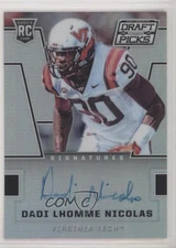 2016 Prizm Collegiate Draft Picks Silver Dadi Lhomme Nicolas #211 Rookie Auto RC