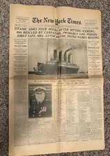 New York Times Four Pages of Headlines New York Times