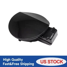 Black Fuel Gas Tank Filler Door Lid Cover Fit VW Golf MK6 GTI 10-13 5K6809857C