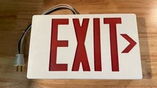 Light Up Exit Sign