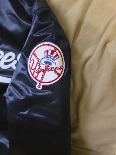NEW YORK YANKEES MITCHELL & NESS 2000 SUBWAY SERIES JACKET SIZE XLARGE NEW TAGS! image 5