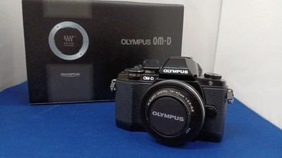 Olympus OM-D E-M10 Mirrorless Camera Kit with Lens, Works Tested