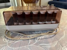 CLAIROL Custom CareSetter 20 VELVET HOT ROLLERS CURLER CLIPS gentle to your hair