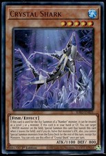 Crystal Shark (UR) Quarter Century Bonanza RA03-EN031 LP YuGiOh TCG | Buy 10 Get
