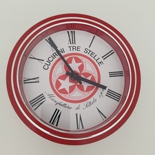 VINTAGE CUCIRINI THREE STAR ADVERTISING WATCH TIN PLATE SIGN YEARS...