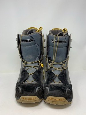 Salomon Snowboard Boots - Grau/Schwarz mit Quick Lace System UK 12 [B.J3]