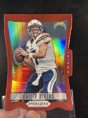 Philip Rivers 1st Year Prizm 2012 (future HOF? RED PRIZMS DIE CUT CHARGERS COLTS