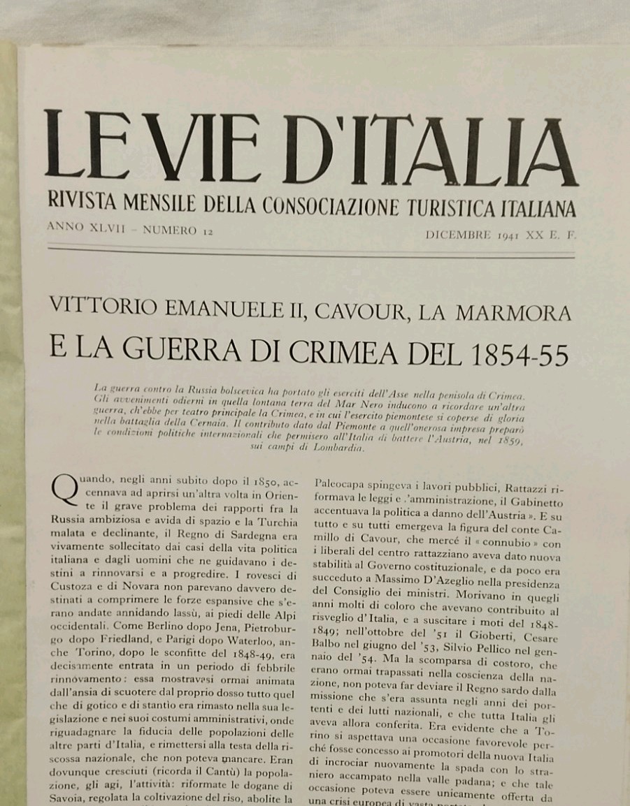 Porto Genova Alfonso La Marmora Vittor Emanuele II Fregata Sarda Crimea Bersagli