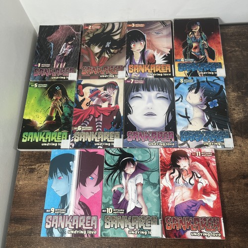 Sankarea Undying Love Manga Complete Volumes 1-11 English Mitsuru Hattori Ex Lib
