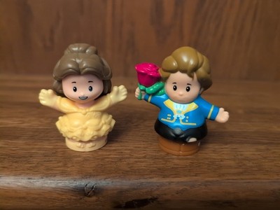 Fisher Price Little People Beauty & the Beast Prince Adam & Belle Figures Disney